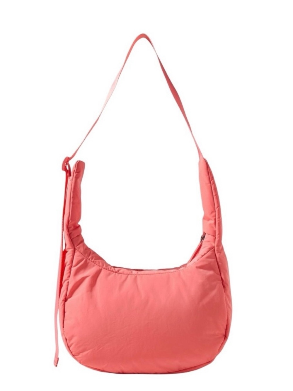 Athleta Power of She All about Small Coral Quilted Hobo Shoulder Bag NWT - Picture 2 of 13